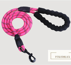 Reflective Nylon Dog Leash Durable Training Walking Pet Rope