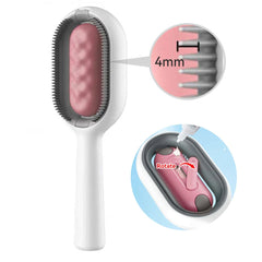 4 in 1 Cat Grooming Brush Water Tank Double Sided