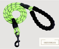Reflective Nylon Dog Leash Durable Training Walking Pet Rope