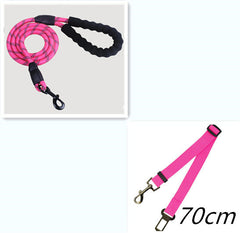Reflective Nylon Dog Leash Durable Training Walking Pet Rope