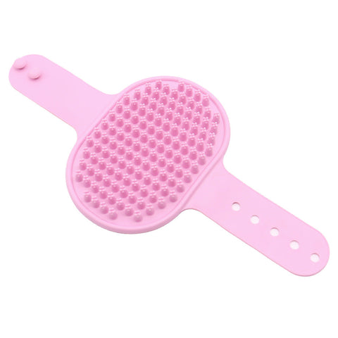 Soft Rubber Pet Brush Silicone Comb Massage Grooming Tool