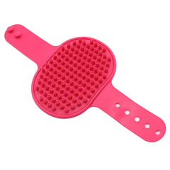Soft Rubber Pet Brush Silicone Comb Massage Grooming Tool