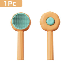 Pet Grooming Comb Brush Hair Removal Massage Tool Dogs Cats