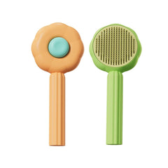 Pet Grooming Comb Brush Hair Removal Massage Tool Dogs Cats
