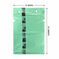 Dog Waste Bags – Single-Pull Refill 9" x 13" – Made in USA