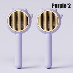 Pet Grooming Comb Brush Hair Removal Massage Tool Dogs Cats