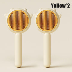 Pet Grooming Comb Brush Hair Removal Massage Tool Dogs Cats