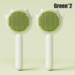 Pet Grooming Comb Brush Hair Removal Massage Tool Dogs Cats
