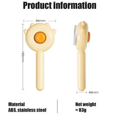 Pet Grooming Comb Brush Hair Removal Massage Tool Dogs Cats