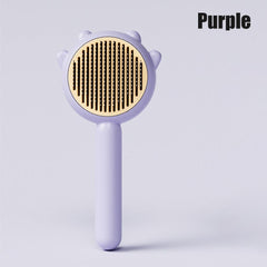 Pet Grooming Comb Brush Hair Removal Massage Tool Dogs Cats