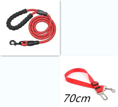 Reflective Nylon Dog Leash Durable Training Walking Pet Rope