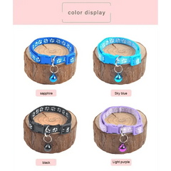 Colorful Nylon Pet Collar Adjustable Soft Cute Printed Dog Collar