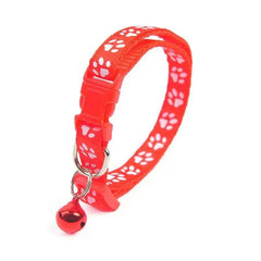 Colorful Nylon Pet Collar Adjustable Soft Cute Printed Dog Collar