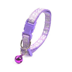 Colorful Nylon Pet Collar Adjustable Soft Cute Printed Dog Collar