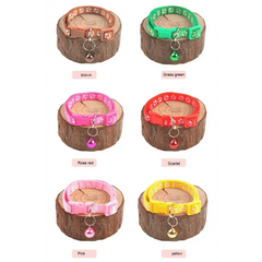Colorful Nylon Pet Collar Adjustable Soft Cute Printed Dog Collar