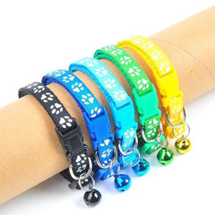 Colorful Nylon Pet Collar Adjustable Soft Cute Printed Dog Collar