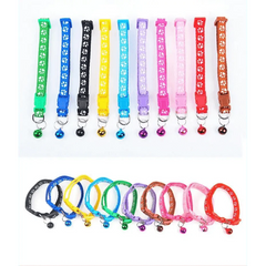 Colorful Nylon Pet Collar Adjustable Soft Cute Printed Dog Collar