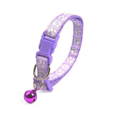 Colorful Nylon Pet Collar Adjustable Soft Cute Printed Dog Collar