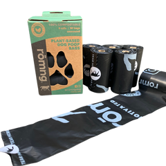 compostable plant-based dog poop bags