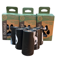 compostable plant-based dog poop bags