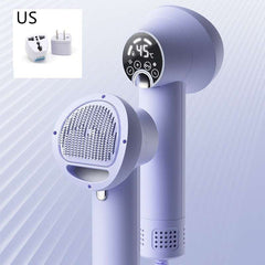 Smart Pet Hair Dryer Silent Grooming Blow Comb Cleaning