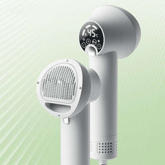 Smart Pet Hair Dryer Silent Grooming Blow Comb Cleaning